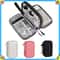 Portable Waterproof Double Layer Cable Organizer Pouch Tech Gadget Travel Case For Power Bank Charg 4
