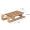 Wooden Sleigh Snow Sled Ornament, Desktop Craft, Home Decor, Doll House Accessories