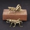 Solid Brass Cricket Figurines, Tricky Spoof Insect Toy, Retro Animal Statue, Miniature Craft Decorations