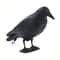 Realistic Crow Scarer Bird Decor, Lifelike Plastic Pigeon & Crow for Garden & Yard Protection