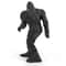 Black Brown Primitive PVC Bigfoot Statue for Indoor Tabletop Desk Decoration