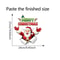 Christmas Wall Sticker Santa Claus, Self-Adhesive Removable Decoration for Bedroom, Bathroom, Toilet with English Slogan