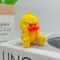 Angry Yellow Duck Statue, Humorous Indoor/Outdoor Funny Duck Decoration for Home and Car
