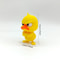 Angry Yellow Duck Statue, Humorous Indoor/Outdoor Funny Duck Decoration for Home and Car