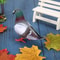 Cute Christmas Decorations, Simulation Foam Pigeon Art Crafts, Handmade Miniatures Bird Figurines