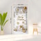 Holiday Decoration Door Frame Banner, Themed Door Banner with Gift Box and Snowflake Design