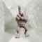 Funny Decorations Middle Finger with Legs Statue, Car Desk Ornament for Home or Office