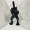 Funny Decorations Middle Finger with Legs Statue, Car Desk Ornament for Home or Office