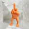 Funny Decorations Middle Finger with Legs Statue, Car Desk Ornament for Home or Office