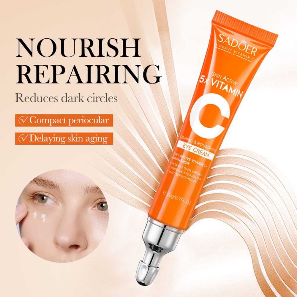 Remover Cream for Dark Circles, Firming, Brightening, Moisturizing Eye Care