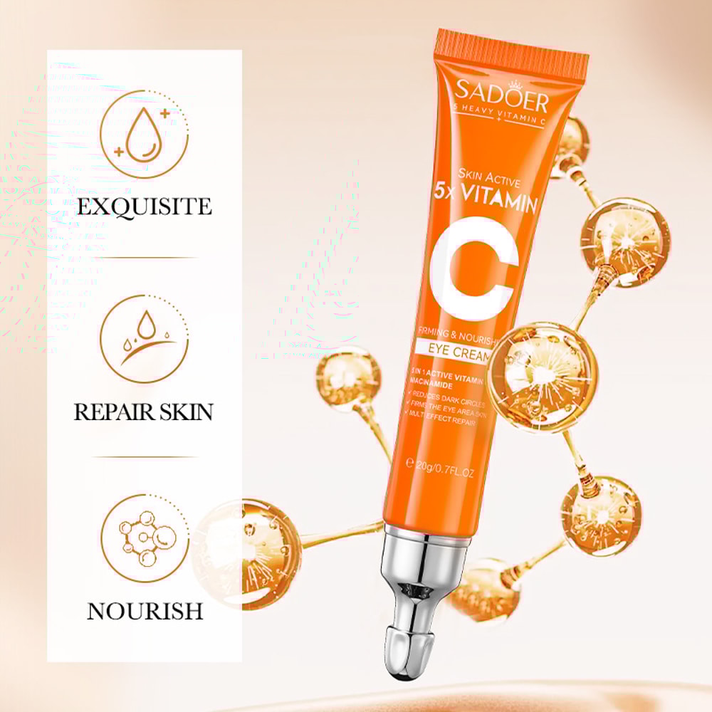 Remover Cream for Dark Circles, Firming, Brightening, Moisturizing Eye Care
