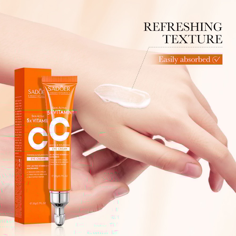 Remover Cream for Dark Circles, Firming, Brightening, Moisturizing Eye Care