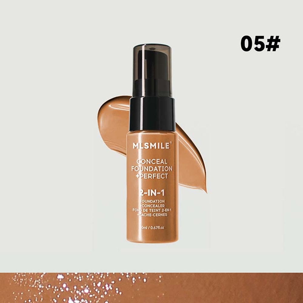 Matte Base Foundation Cream, Oil-Control BBCream, Long-Lasting Concealer Liquid for Professional Makeup