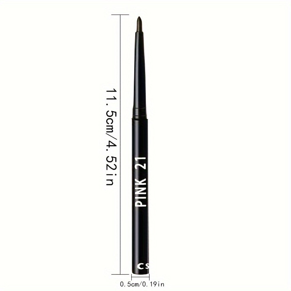 Smudge-Proof Eyeliner Pencils, Waterproof and Sweatproof with Easy Twist Feature