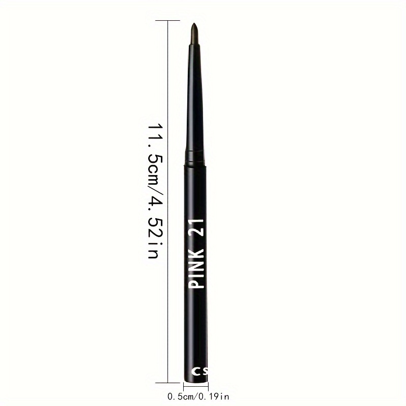 Smudge-Proof Eyeliner Pencils, Waterproof and Sweatproof with Easy Twist Feature