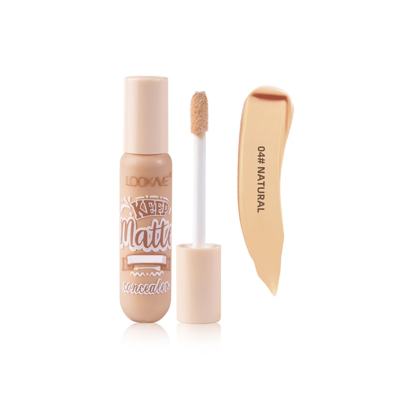 Natural Matte Concealer Cream Moisturizing Full Coverage Acne Dark Circle 8