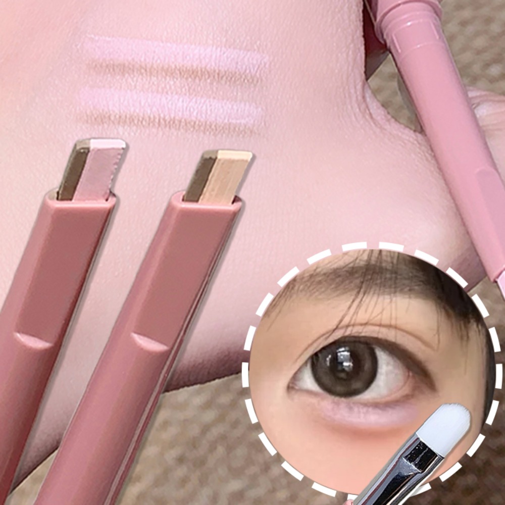 Nude Pink Highlighter Stick Aegyo Sal Brightening Shadow Lying Silkworm Lash Makeup For Beautiful E 0