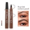 Waterresistant Fourend Eyebrow Pencil Nonsmudged Longlasting 5