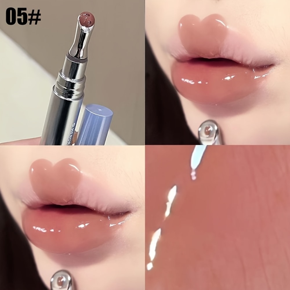 Long-Lasting Mingli Lip Gloss, Moisturizing Lip Care, Spring and Summer Vibe, Suitable for All Skin, Ideal Valentine