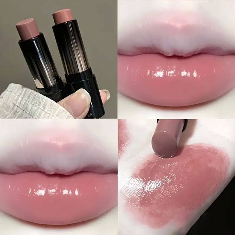 Long-lasting Red Brown Lipstick, Moisturizing Mirror Lipstick, Waterproof Lip Gloss for Valentine's Day Gift