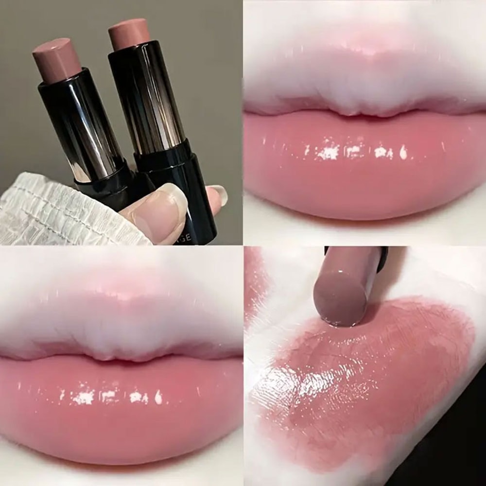 Long-lasting Red Brown Lipstick, Moisturizing Mirror Lipstick, Waterproof Lip Gloss for Valentine's Day Gift