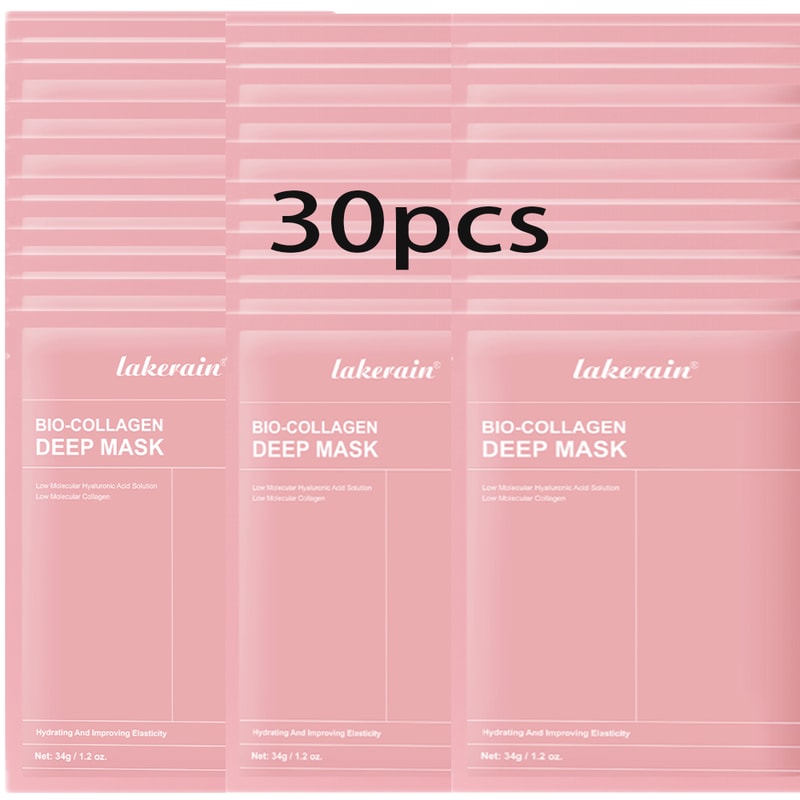 Collagen Hydrating Overnight Hydrogel Mask BioCollagen Real Deep Mask For Elasticity Pore Minimizin 7