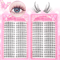 Reusable Cluster False Eyelashes, C-Curl, Sunflower Style for Beginners