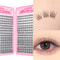 Reusable Cluster False Eyelashes, C-Curl, Sunflower Style for Beginners
