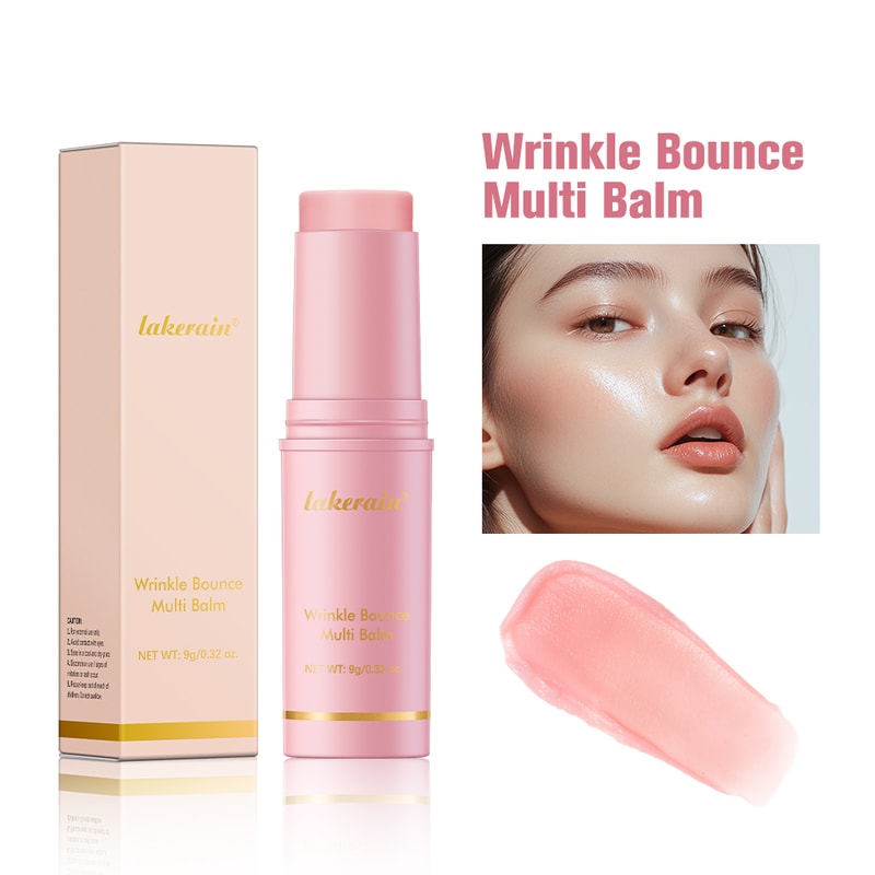 Korean Multi Balm Stick, Moisturizing Wrinkle Bounce Balm, Collagen Multi Cream for Dull Skin