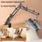 Long Arm Adjustable Bed Tablet Holder Rotatable Desktop Bracket Clamp