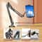 Long Arm Adjustable Bed Tablet Holder Rotatable Desktop Bracket Clamp