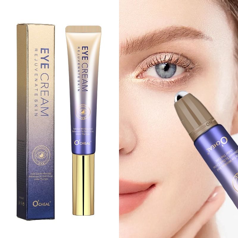 Refreshing Eye Serum with Hyaluronic Acid and Roller Ball for Hydrating and Fading Fine Lines