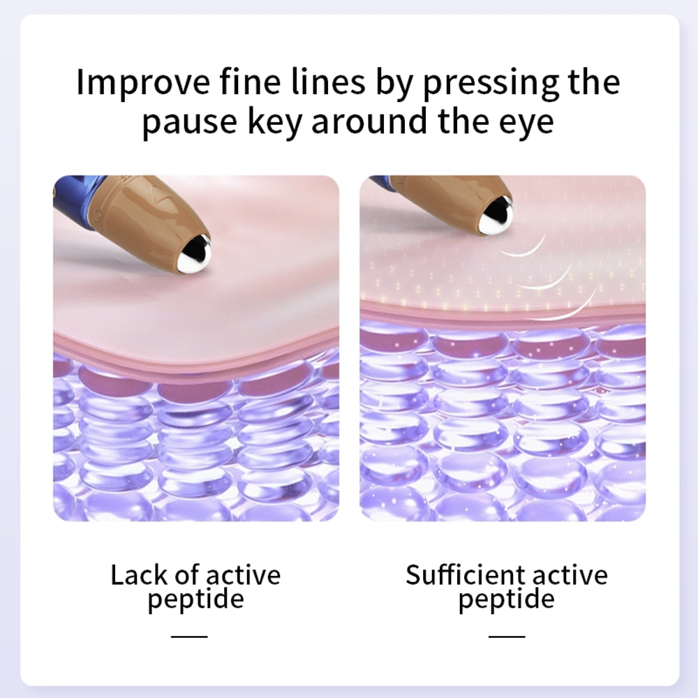 Refreshing Eye Serum with Hyaluronic Acid and Roller Ball for Hydrating and Fading Fine Lines