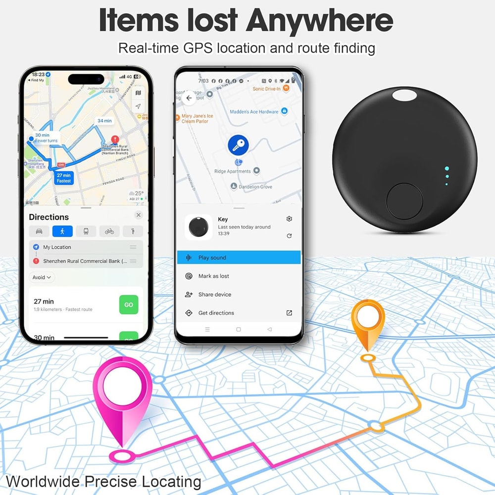 Find My Hub Compatible Tags Locator Tracking Device Finder For IOS And Android 4