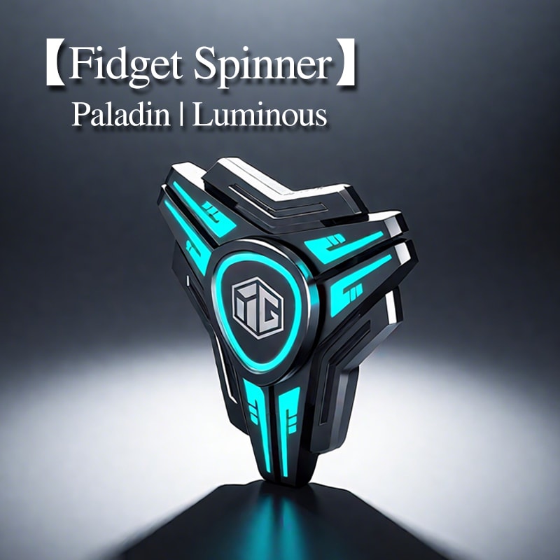 High Speed Metal Gyro Spinner, Smooth Bearings, Alloy Light Up Office Toy for Stress Relief