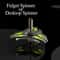 High Speed Metal Gyro Spinner, Smooth Bearings, Alloy Light Up Office Toy for Stress Relief