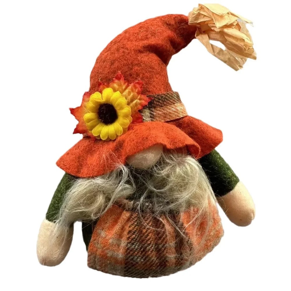 Nordic Gnome Sunflower Decor, Pumpkin Swedish Dwarf, Thanksgiving Day Christmas Gift