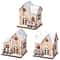 Luminous Cabin Christmas LED Light Wooden House Merry Christmas Decorations For Home DIY Xmas Tree 3