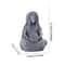 Meditation Style Moon Goddess Statue Ornament, Imitation Stone Texture Healing Home Decoration