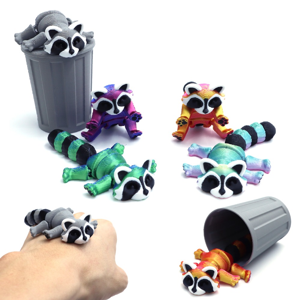 Movable Fidget Toy Animal Toys Desktop Landscape Decorations Kids Gifts Home Model 1