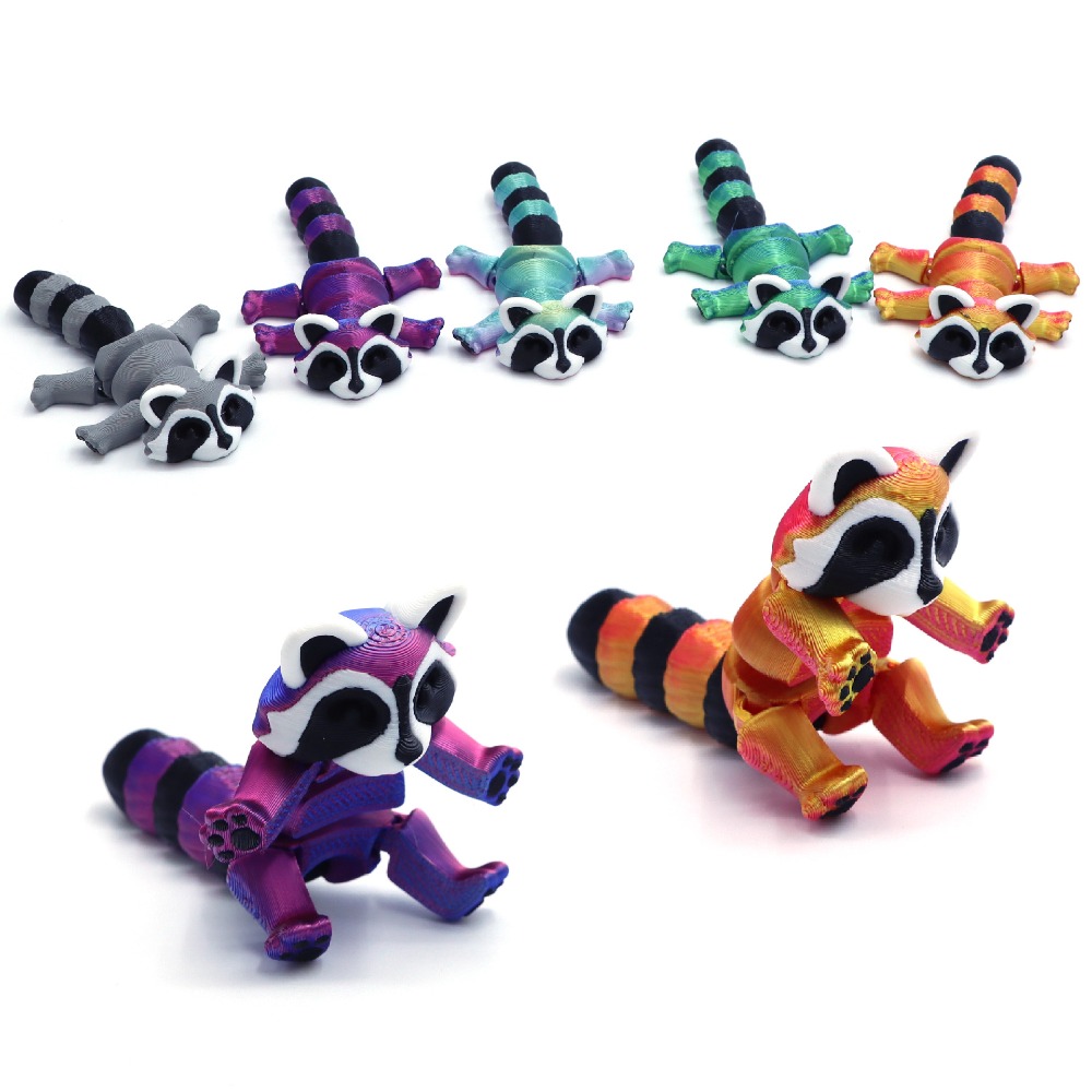 Movable Fidget Toy Animal Toys Desktop Landscape Decorations Kids Gifts Home Model 4
