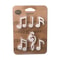 Music Note Refrigerator Sticker Creative Piano Score Magnet Sticker 4
