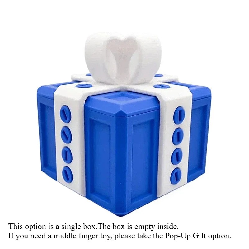 Funny Middle Finger Surprise Gift Box Christmas Prank Gift Home And Office Desk Decor For Kids And 7