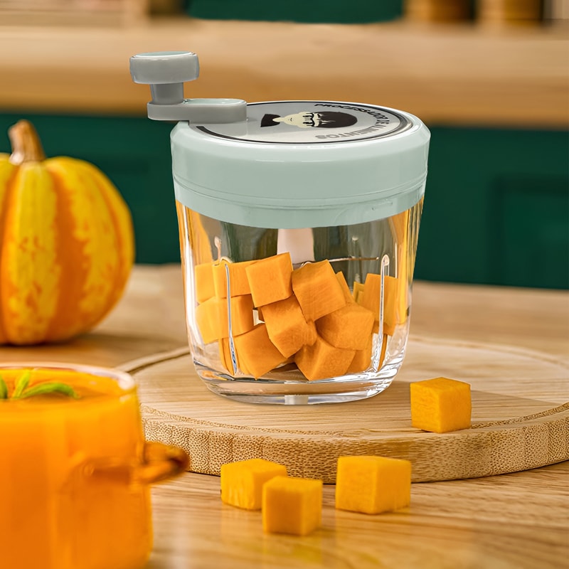 Manual Meat Mincer, Hand Press Crusher for Kitchen, Onion, Chili Cutter, Vegetable Masher Grinder