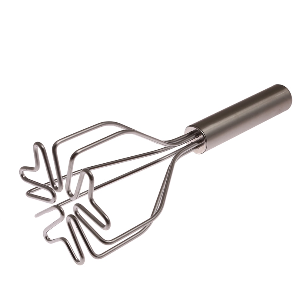 Stainless Steel Masher Ricer, Puree Juice Maker, Smooth Mashed Potatoes Kitchen Tool, Fruit Crusher Pusher