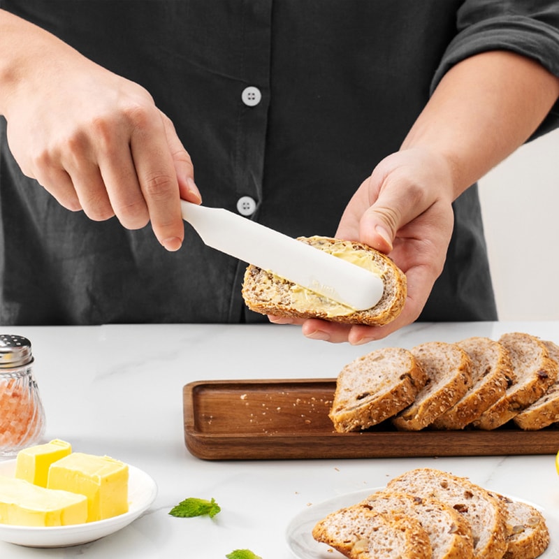 All-In-One Silicone Spatula Set for Cake Frosting, Baking, Oil Brush & Butter Spatula