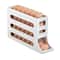 Kitchen Refrigerator Egg Dispenser Layers Automatic Rolling Egg Holder SpaceSaving Fridge Organizer 5