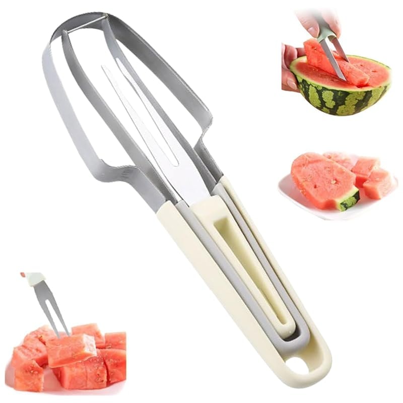 Creative Fruit Knife, Melon Scoop Fruit Scooper Tool for Efficient Pulp Separation
