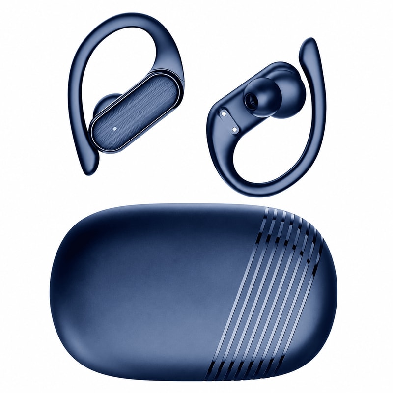 Wireless Bluetooth Earphones HiFi Sound Ultra Light For Gaming Sports Running 5