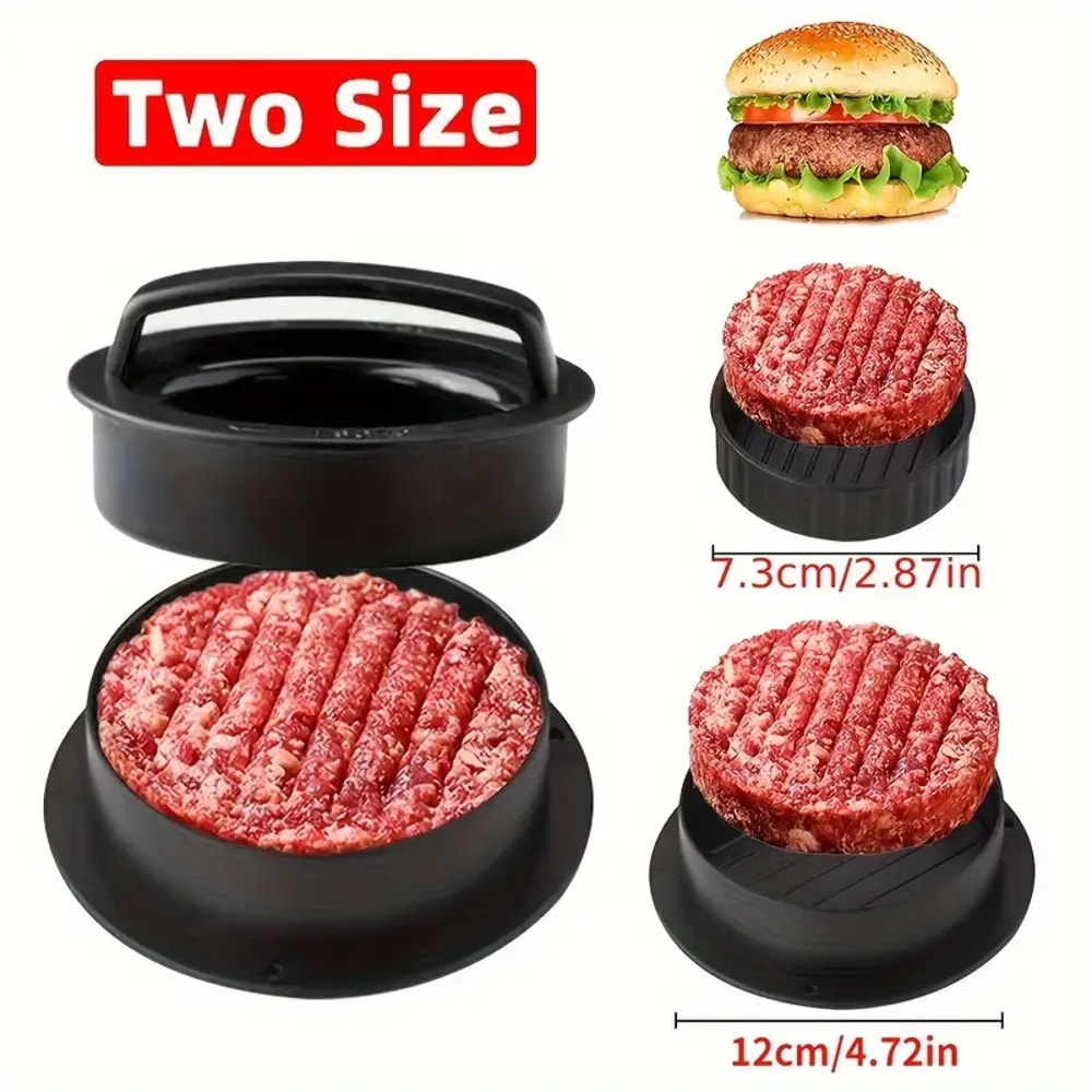 Premium Burger Press Stuffed Burger Maker With Hamburger Patty Mold For Perfect Patties 5